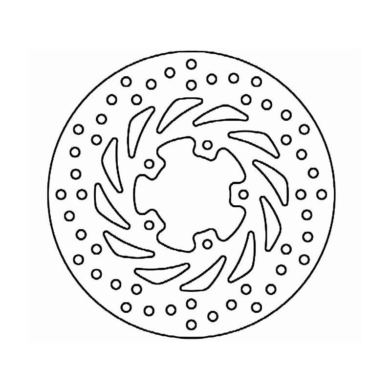 Disco Freno Gilera Runner 50ANT. per BENELLI 125/150 Adiva 02 e altri modelli Discos de freno Ferodo