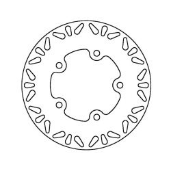 Brake Disc FMD0420R for SYM : 250 GTS 78 250 Joymax 57 300 Joymax Evo 9- 300 Joymax i 12- 250 Joymax i Euro 3 78 300 Joymax i Brake Discs Ferodo