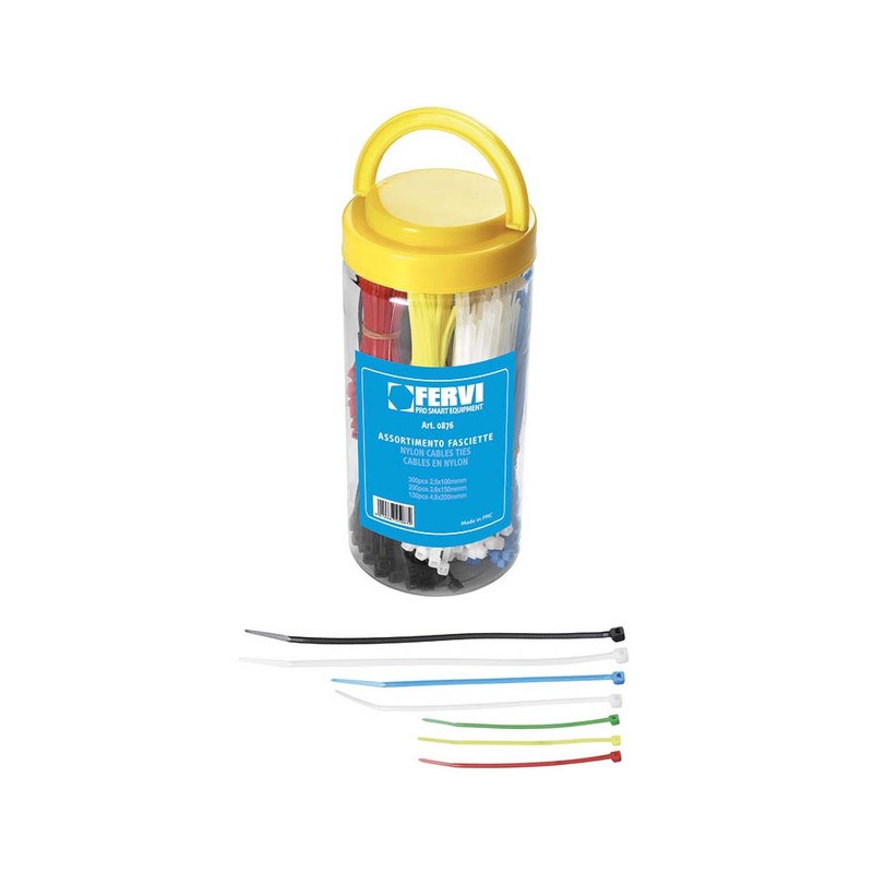 Assortimento Fascette Banchi e Attrezzature Fervi