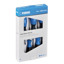 Serie Giraviti Torx T10/T15/T20/T25/T27/T30 Bancos de trabajo y equipos Fervi