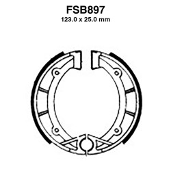 Ferodo Brake Shoes FSB897 for MALAGUTI MDX Gold Enduro 50 87 and other model Ganasce Freno Ferodo