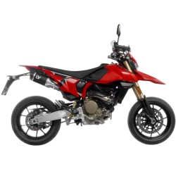 Coppia Slip-On Lv Pro Blackducati Hypermotard 698 24- per DUCATI Hypermotard 698 Mono 24- Échappements LEOVINCE