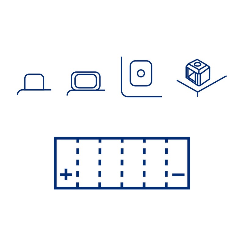 Batteria Marelli MOTX20CH-Bscon Acido per HONDA Varadero 00 04-09 e altri modelli Autres batteries MAGNETI MARELLI