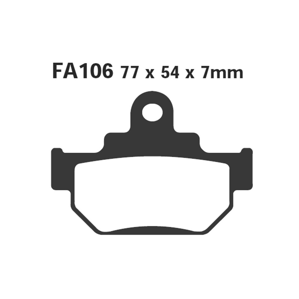 Brake Pads Suzuki TU250 Front - FA106TT