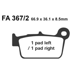 Brake Pads R Beta Rr 50/125/400 - FA367/2R