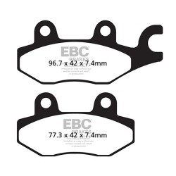 Brake Pads Hh Yamaha YZF450 Mescola Sinter Moto EBC