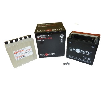 Okyami Battery OTX14-Bsw/Acid for BENELLI Adiva 125/150 01-02 and other model Other Batteries OKYAMI