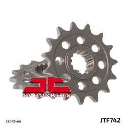 Pignone Jt 742 z15 Rbammortizzato per DUCATI Monster 821 14-20 e altri modelli Pignons JT