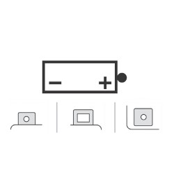 Okyami Battery YB30CL-Bw/Acid Lead-Acid Batteries OKYAMI