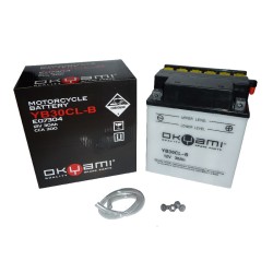 Okyami Battery YB30CL-Bw/Acid - YB30CL-B