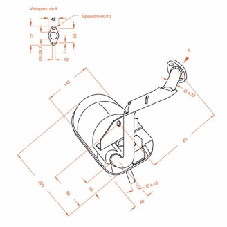 Exhaust Sitopluspiaggio Vespa Pk 125 for PIAGGIO Vespa PK 1 25 Exhausts SITO