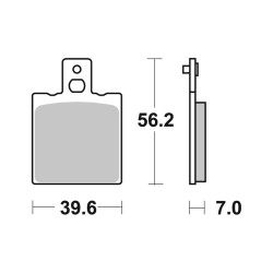 Brake Pads Brembo SX07BB01SX Brake Pads Brembo