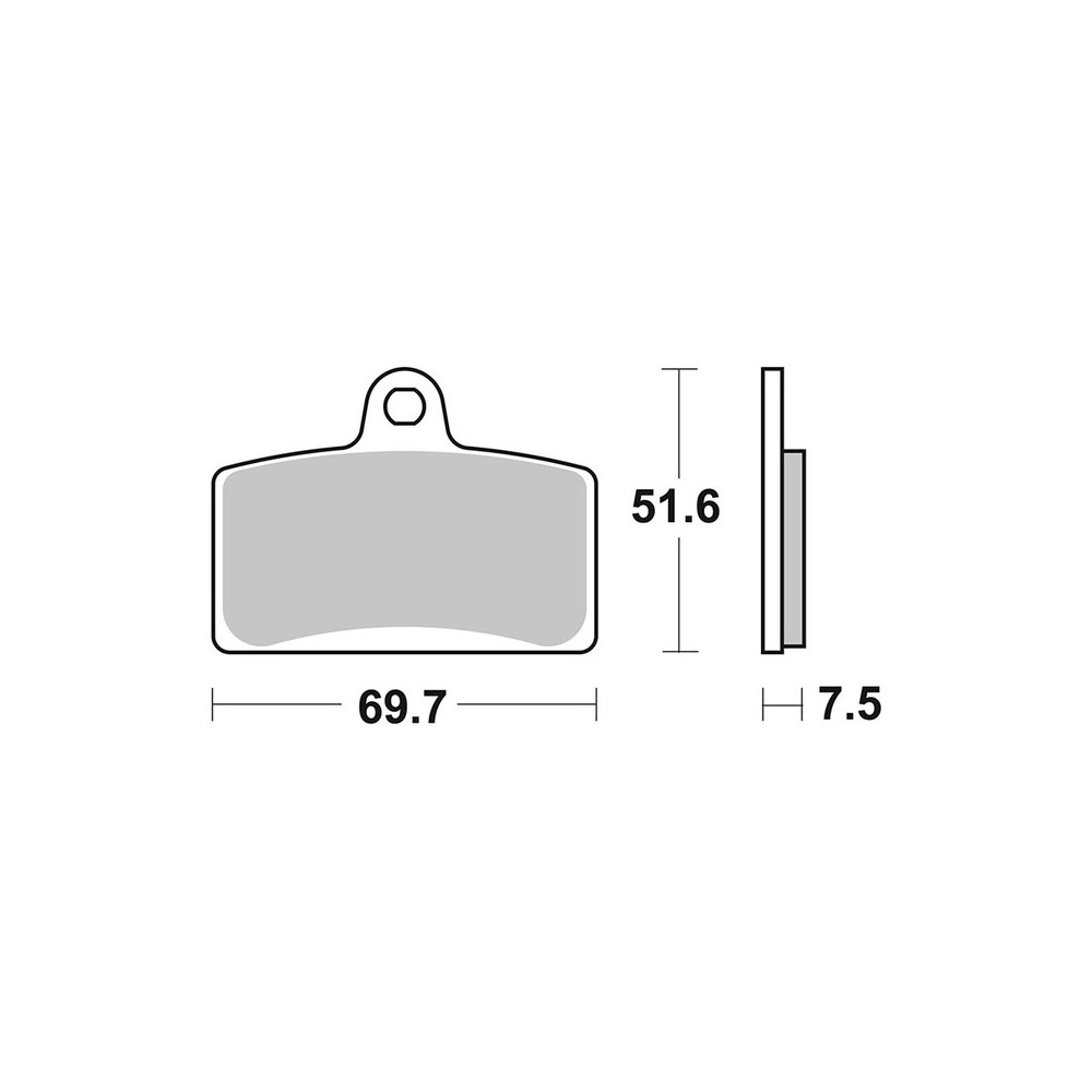 Brake Pads Brembo SA07GR72SA - 07GR72SA