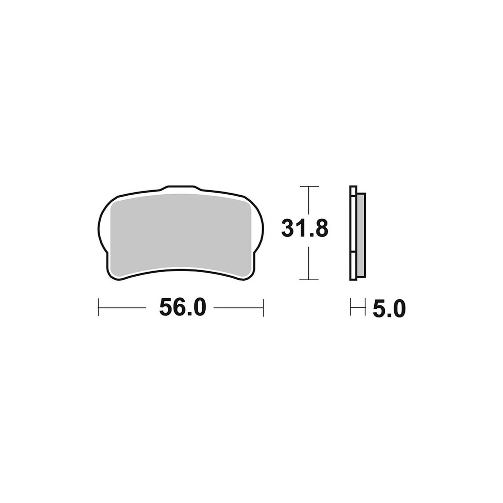 Brake Pads Brembo SX07GR84SX - 07GR84SX