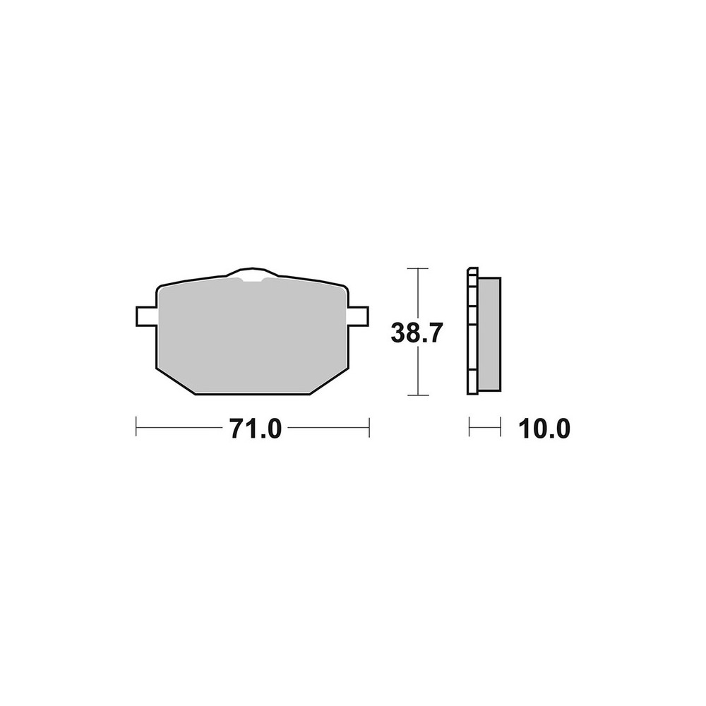 Brake Pads Brembo GENUINE07YA1809 Brake Pads Brembo