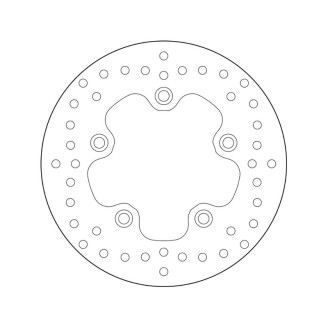 Brake Disk Brembo Serie ORO68B407P4 Brake Discs Brembo