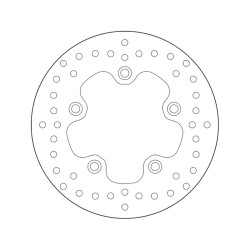 Brake Disk Brembo Serie ORO68B407P4 Brake Discs Brembo