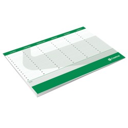 Planner Mostrador Castrol 100 Hojas Consumibles CASTROL