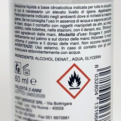 Medi Liquid Spray Igienizzantemani - Flacone 60ml Pulizia AGET