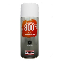 Smalto Acrilico Nero Altatemperatura 400 Ml Vernici Arexons