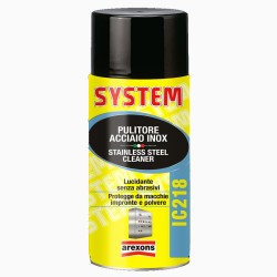 System IC218 Pulitore Acciaioinox 400 Ml Produits de nettoyage et d'entretien Arexons