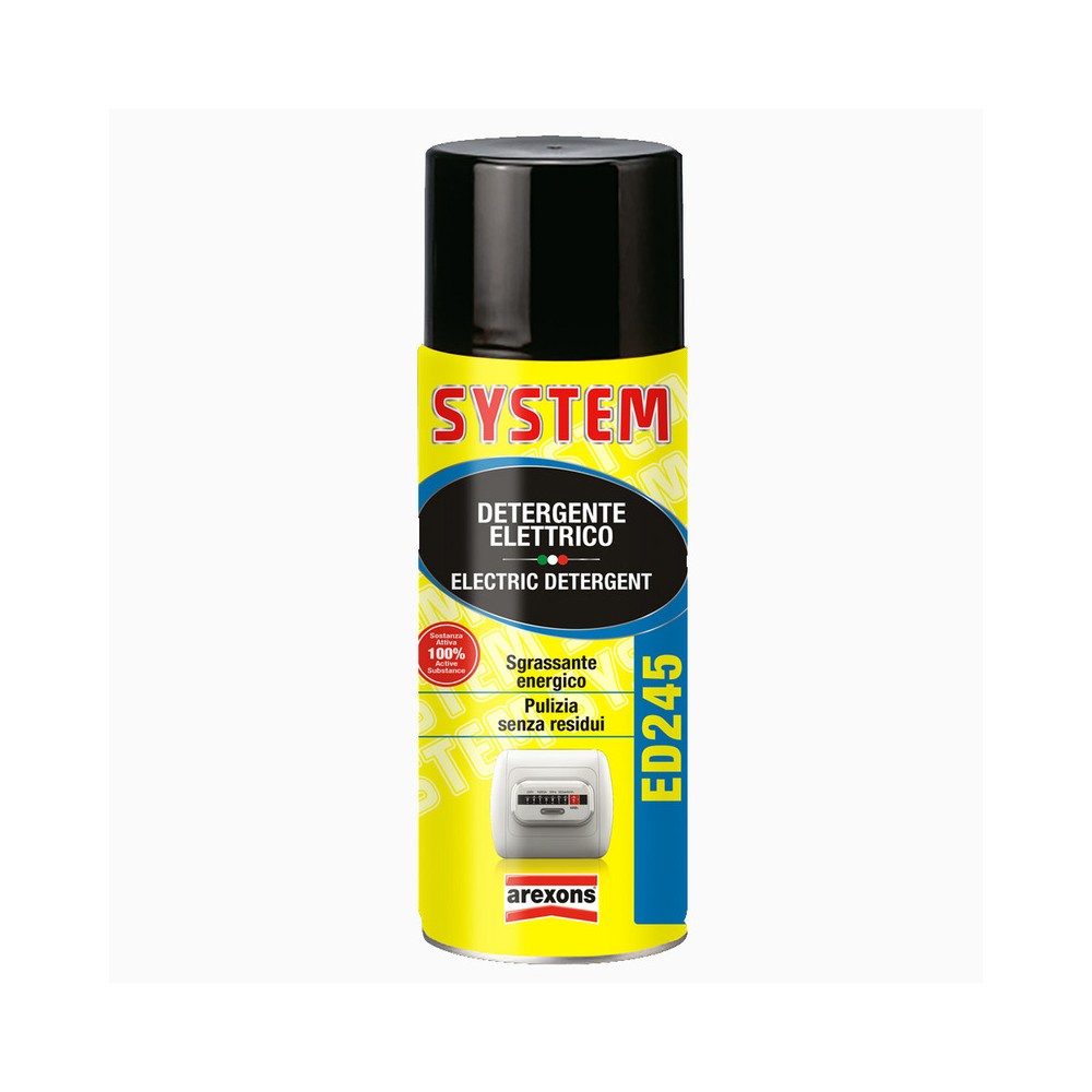 System ED245 Detergenteelettrico 400 Ml Productos de limpieza y mantenimiento Arexons