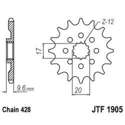 Pignone Jt 1905 z13 - JTF1905.13