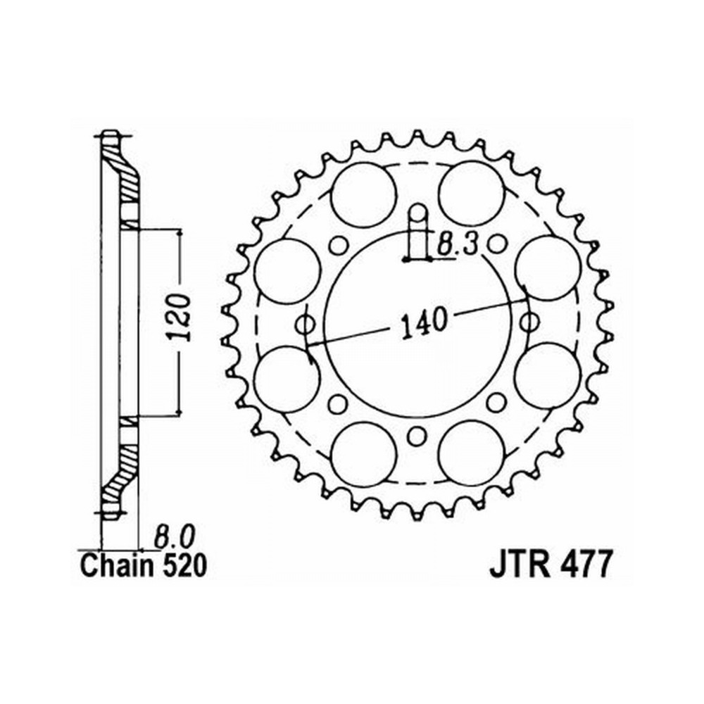 Corona Jt 477 z43 - JTR477.43