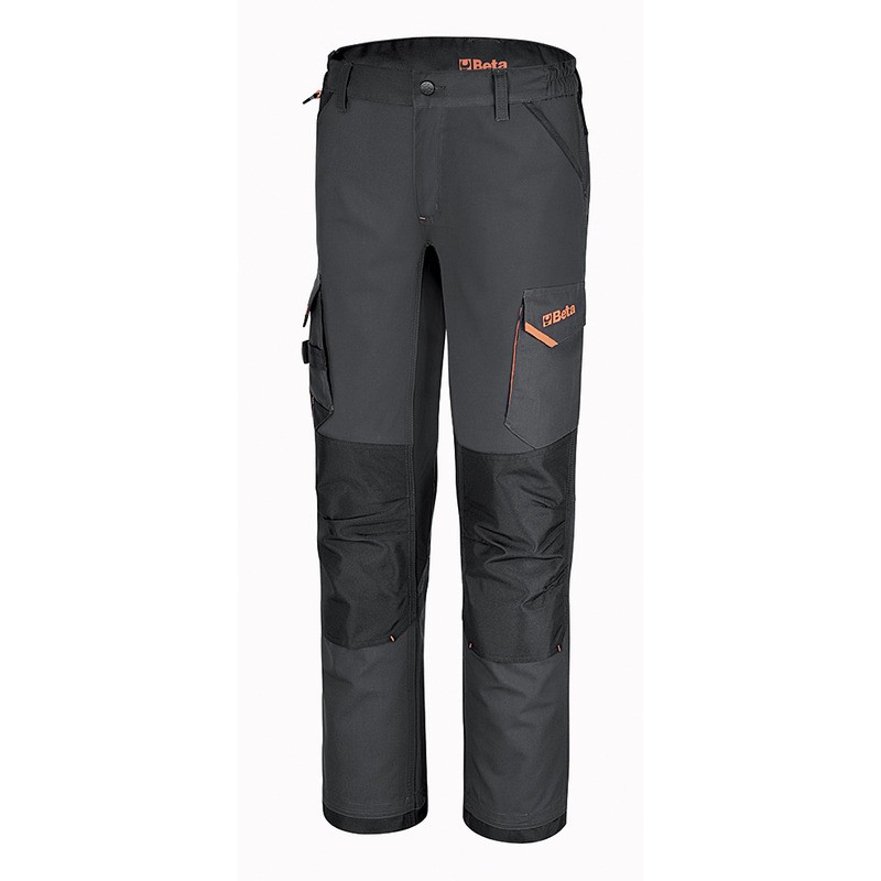 Pantaloni Work Canvas 260G Grey Tg.M Varios para taller BETA