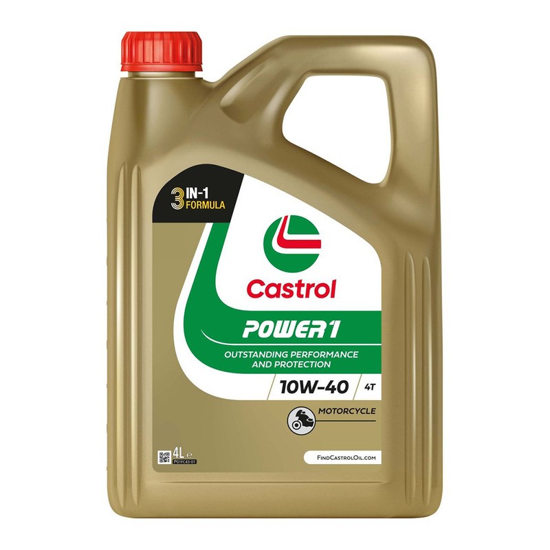 Power 1 4T 10W-40 4L H Fv Olii e lubrificanti CASTROL