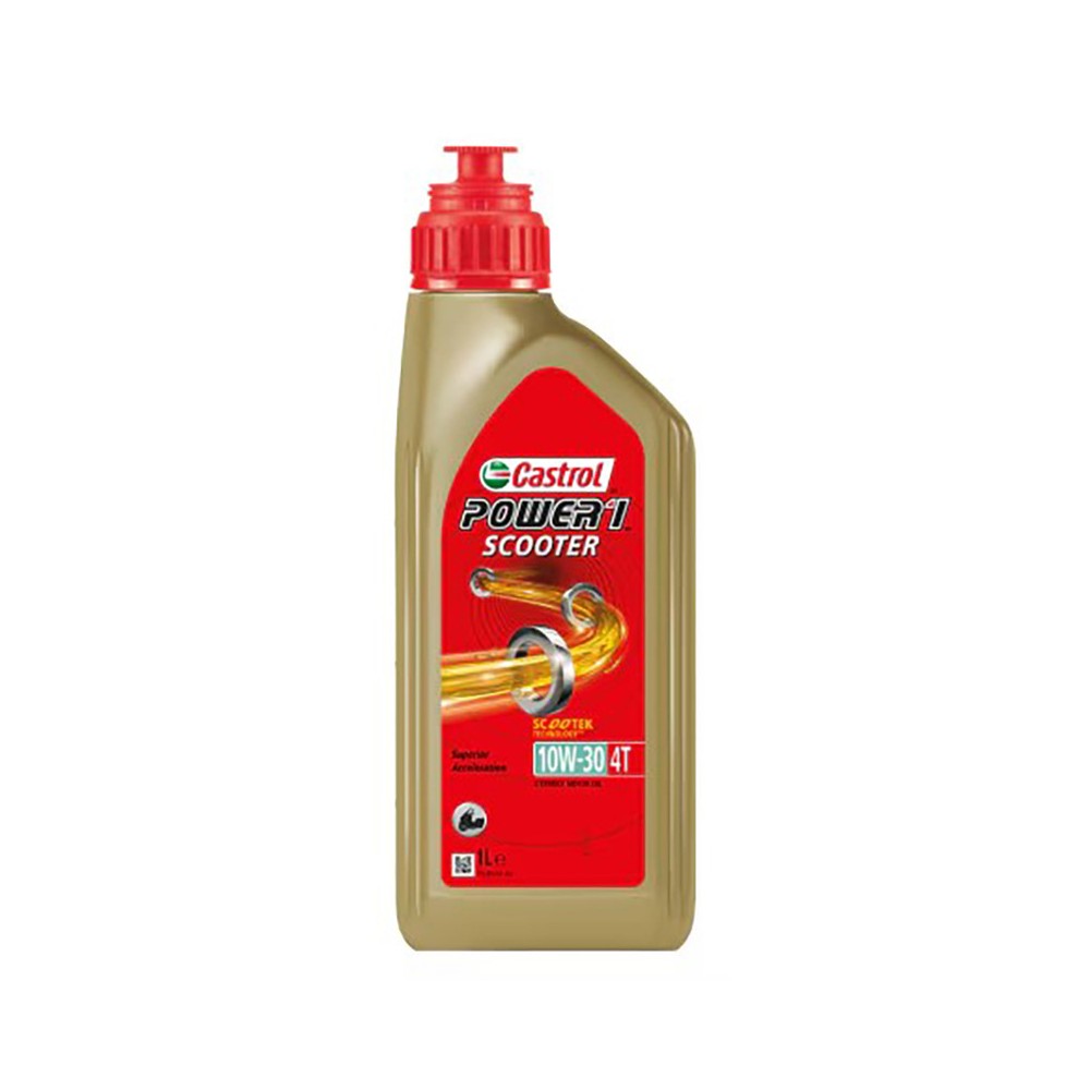 Power 1 Scooter 4T 10W-30 1L Hsd Olii Motore CASTROL