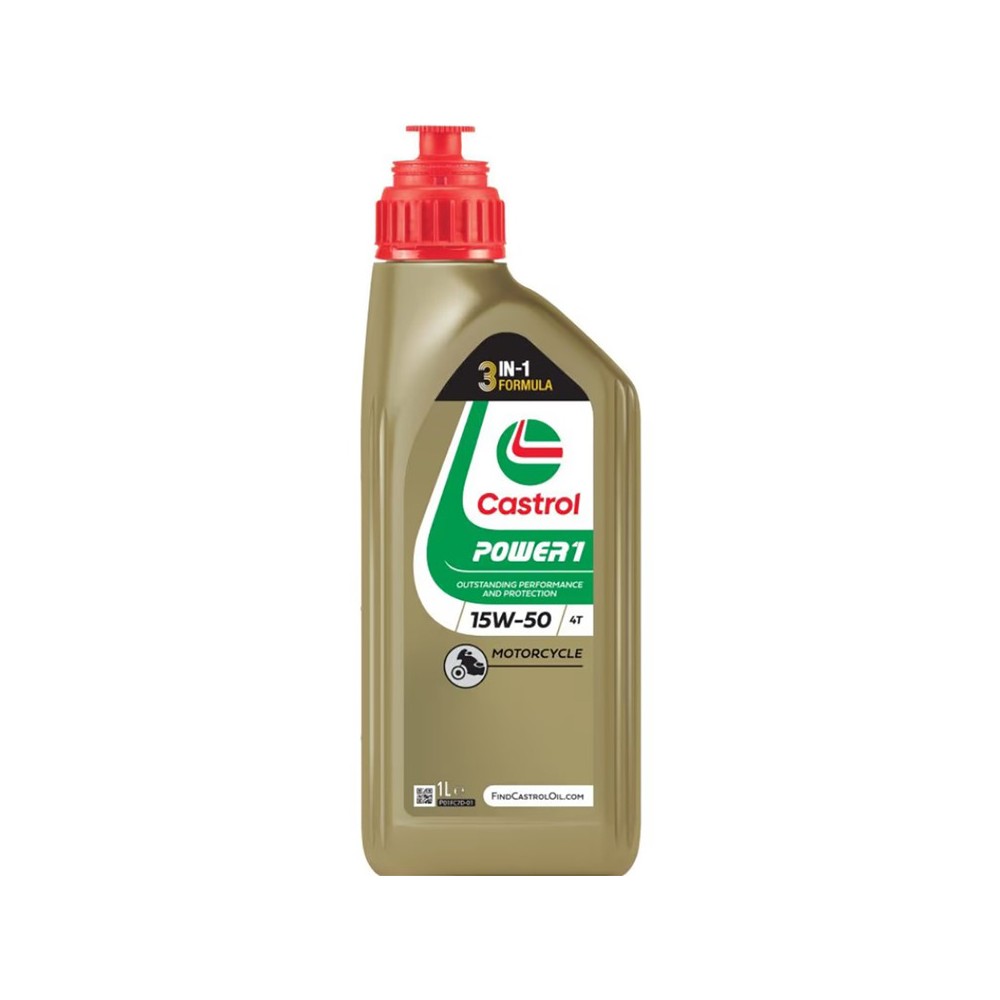 Power 1 4T 15W-50 1L Oils and lubricants CASTROL