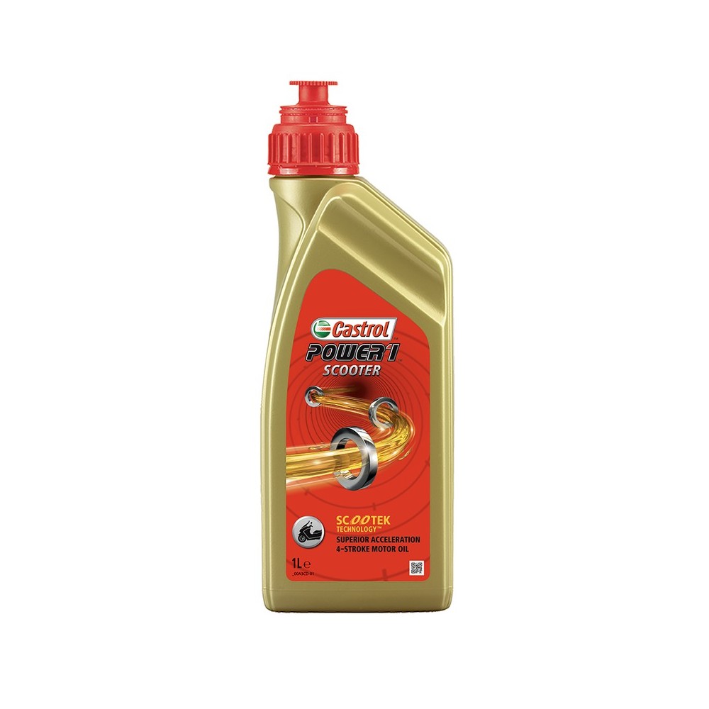 Power 1 Scooter 4T 0W-30 1L Olii Motore CASTROL