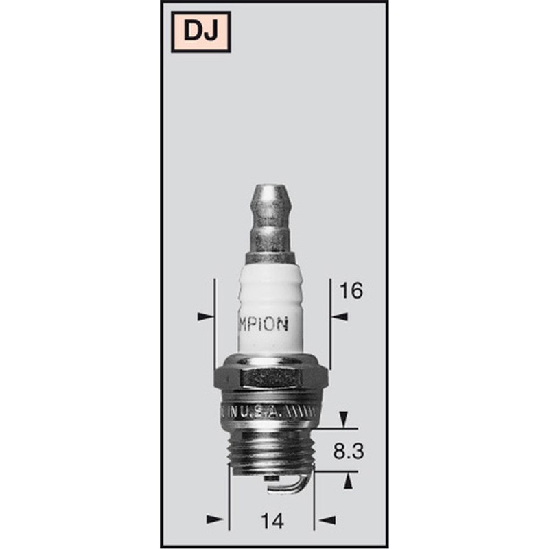 Spark Plug Champion DJ8J Oils and lubricants Champion