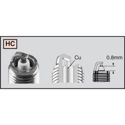 Spark Plug CHAMPIONRA8HC CCH810 for HARLEY DAVIDSON Electra Glide Ultra Classic FLHTCUI 50 00-06 and other model Oils and lubricants Champion