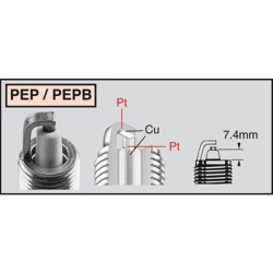 Spark Plug CHAMPIONQC12PEPB CCH7953 Spark Plugs Champion