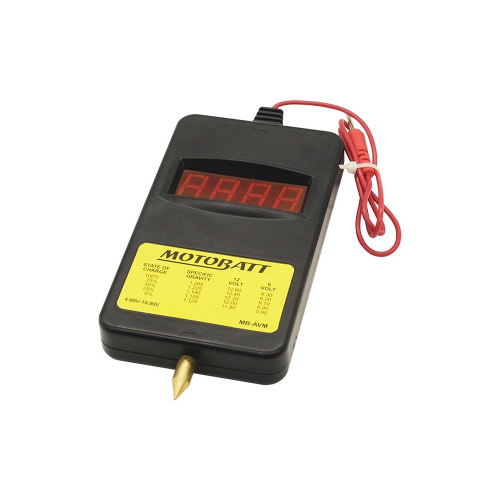 Voltmetro Digitale Motobatt - MBAVM