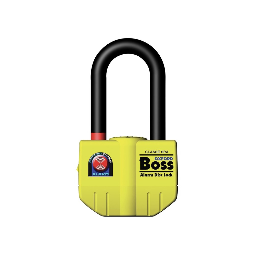Lucchetto Boss Giallo Alarm - OF3