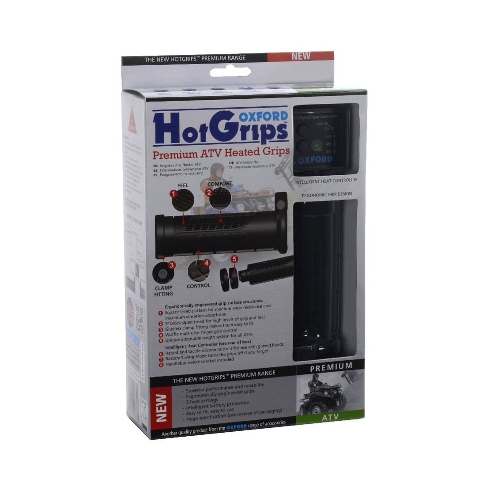 Manopole Risc.Hotgrips Premiumatv - OF770