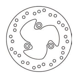 Disco Freno Malaguti F12 50-Benelli 491- Peugeot 50 Ant. per MALAGUTI F12/F15 50 94- e altri modelli Discos de freno GRIMECA