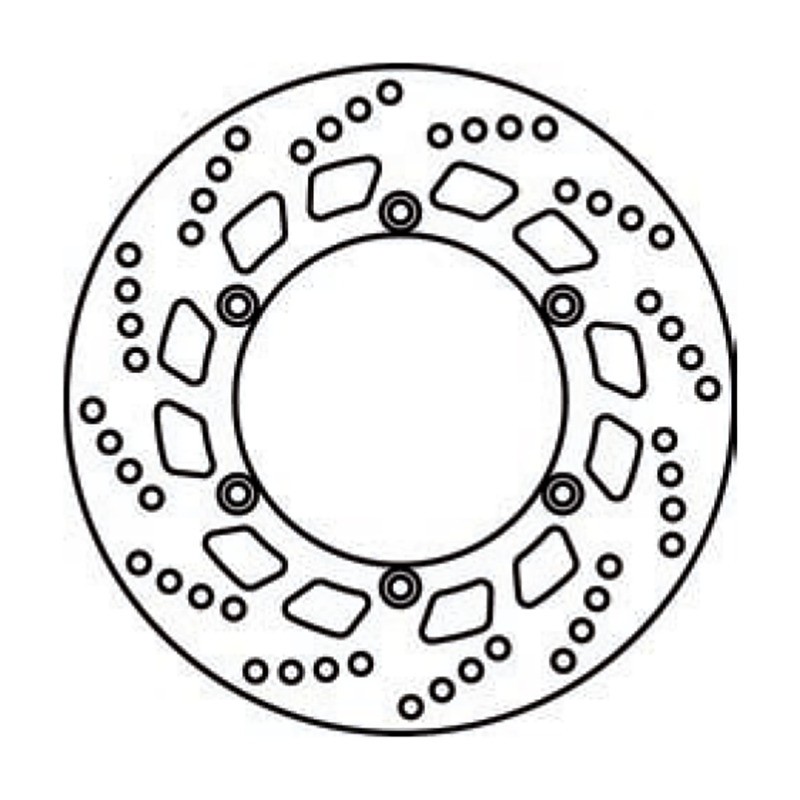 Brake Disc Aprilia Pegaso 650FRONT for APRILIA 650 Pegaso/3 91-08 and other model Brake Discs GRIMECA
