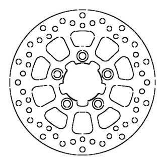 Brake Disc Kymco Grand DINK250/300 Front Brake Discs GRIMECA