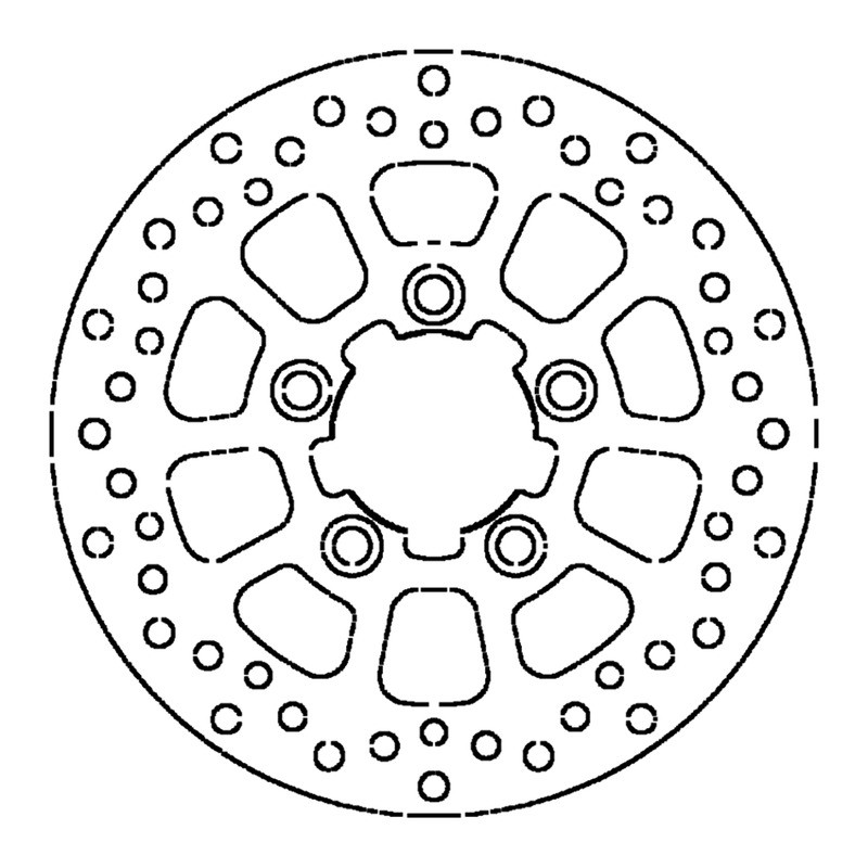 Disco Freno Kymco Grand DINK250/300 Ant. Discos de freno GRIMECA