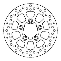 Brake Disc Kymco Grand DINK250/300 Front Brake Discs GRIMECA