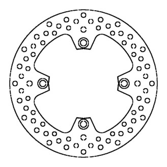 Brake Disc Suzuki Burgman 650REAR 03 Brake Discs GRIMECA