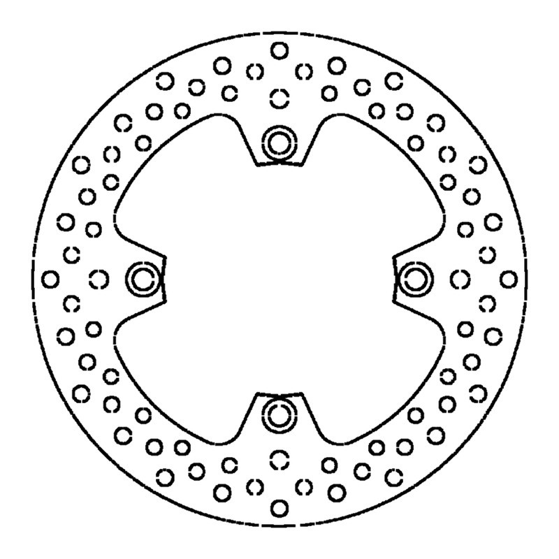 Brake Disc Suzuki Burgman 650REAR 03 Brake Discs GRIMECA