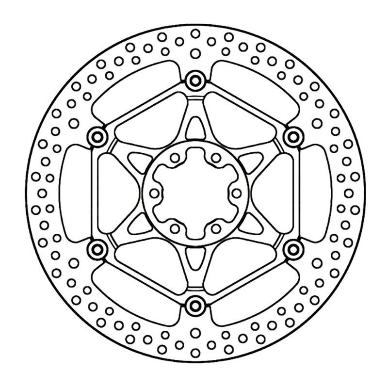 Disco Freno Aprilia RSV4/Tuono- Maggiorato 330MM per APRILIA RSV4 00 09-14 e altri modelli Dischi Freno GRIMECA