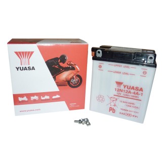 Yuasa Battery 12N12A-4A-1 for YAMAHA FJ 600 84-85 and other model Lead-Acid Batteries YUASA