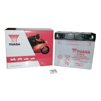 Batteria Yuasa 51913 per BMW R 850 R/C 95-03 e altri modelli Baterías de plomo-ácido YUASA
