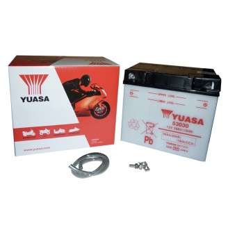 Batteria Yuasa 53030 per MOTO GUZZI V 65 Florida 86-92 e altri modelli Baterías de plomo-ácido YUASA